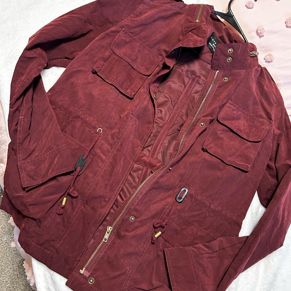 Women’s Burgundy Jacket
